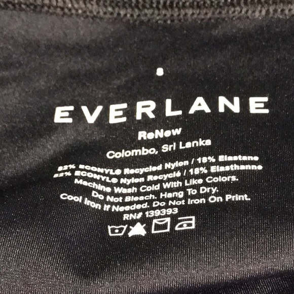 Everlane Swim Hipster High Rise Bottom Black Small (2-4) NWT Quick Dry - Picture 7 of 8
